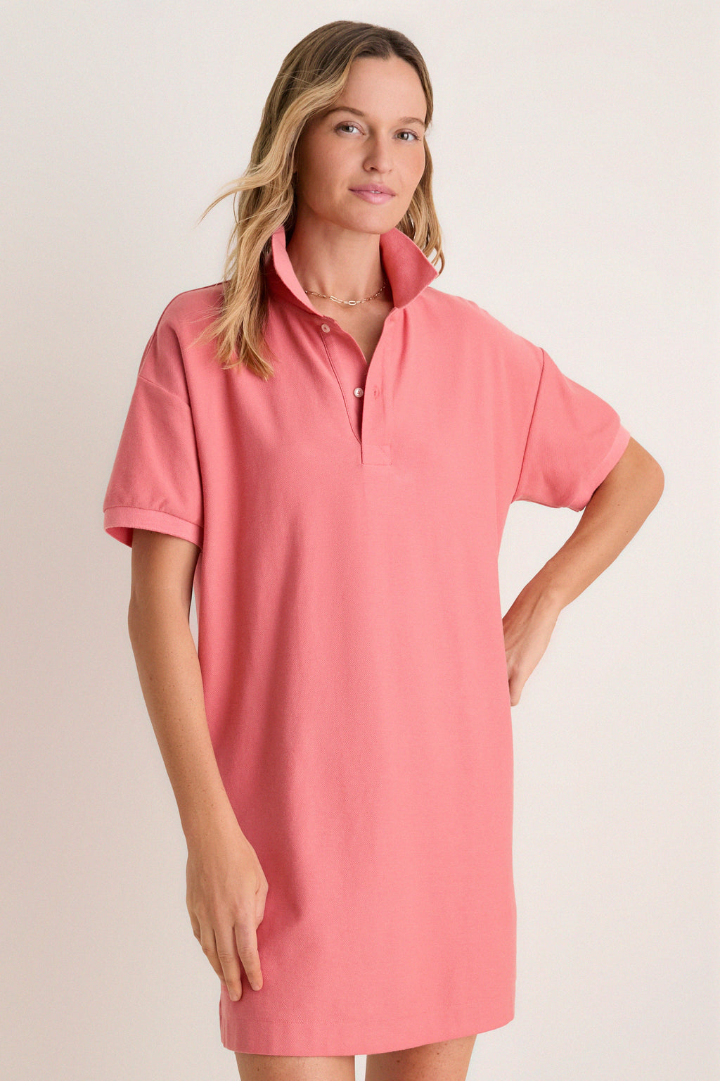 Nantucket Reds Pique Holmes Polo Dress