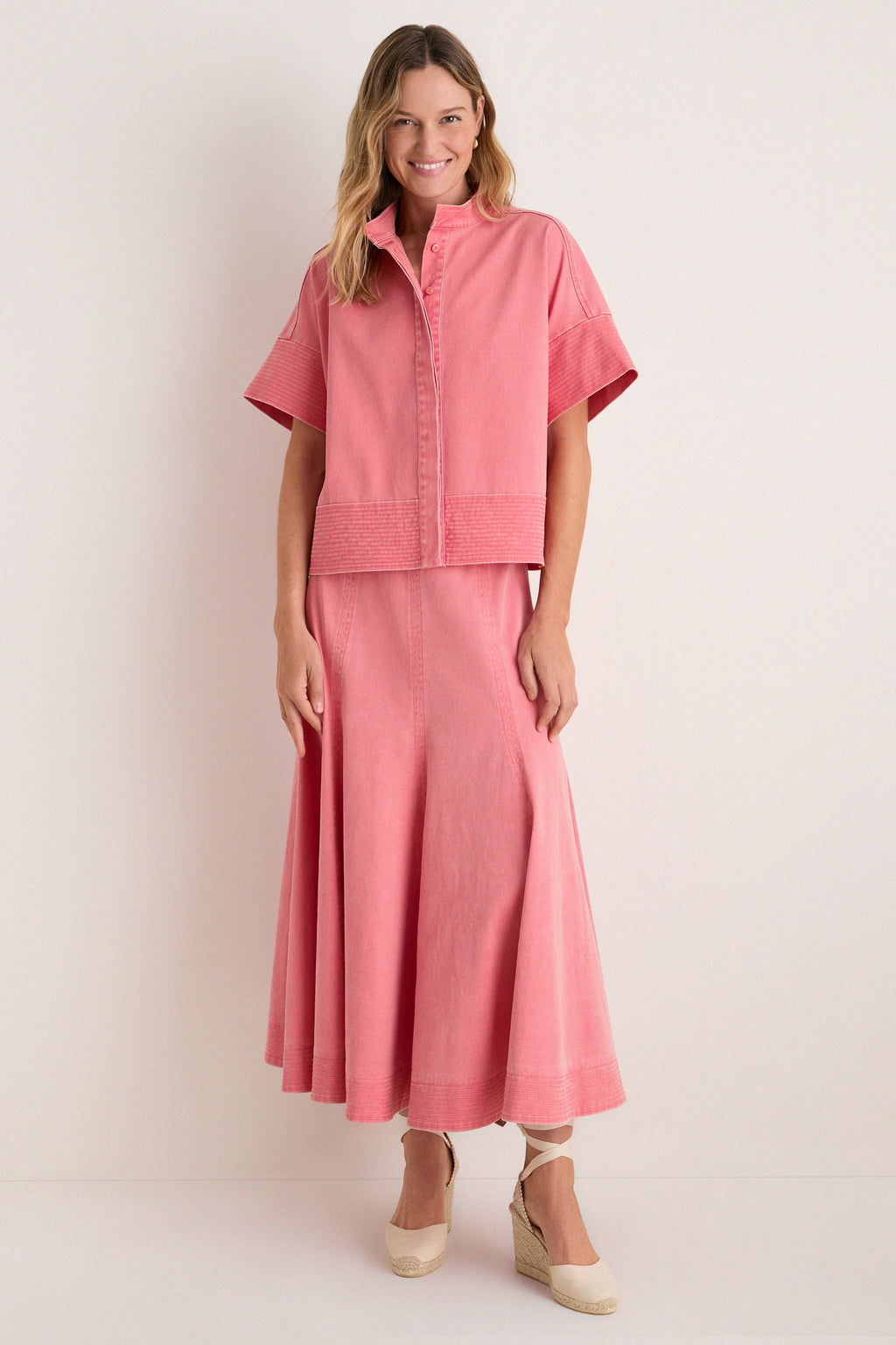 Nantucket Reds Stretch Twill Brynn Skirt