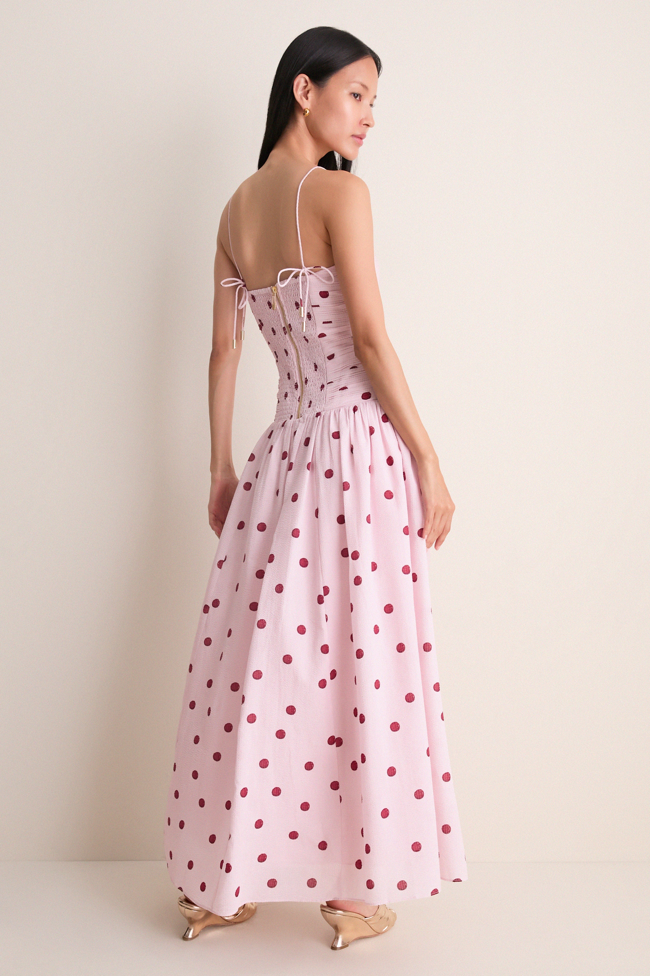 Pink Sia Maxi Dress