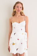Off-White Cool Day Relaxed Mini Dress