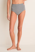 Tuxedo Plaid Vera Bikini Bottom