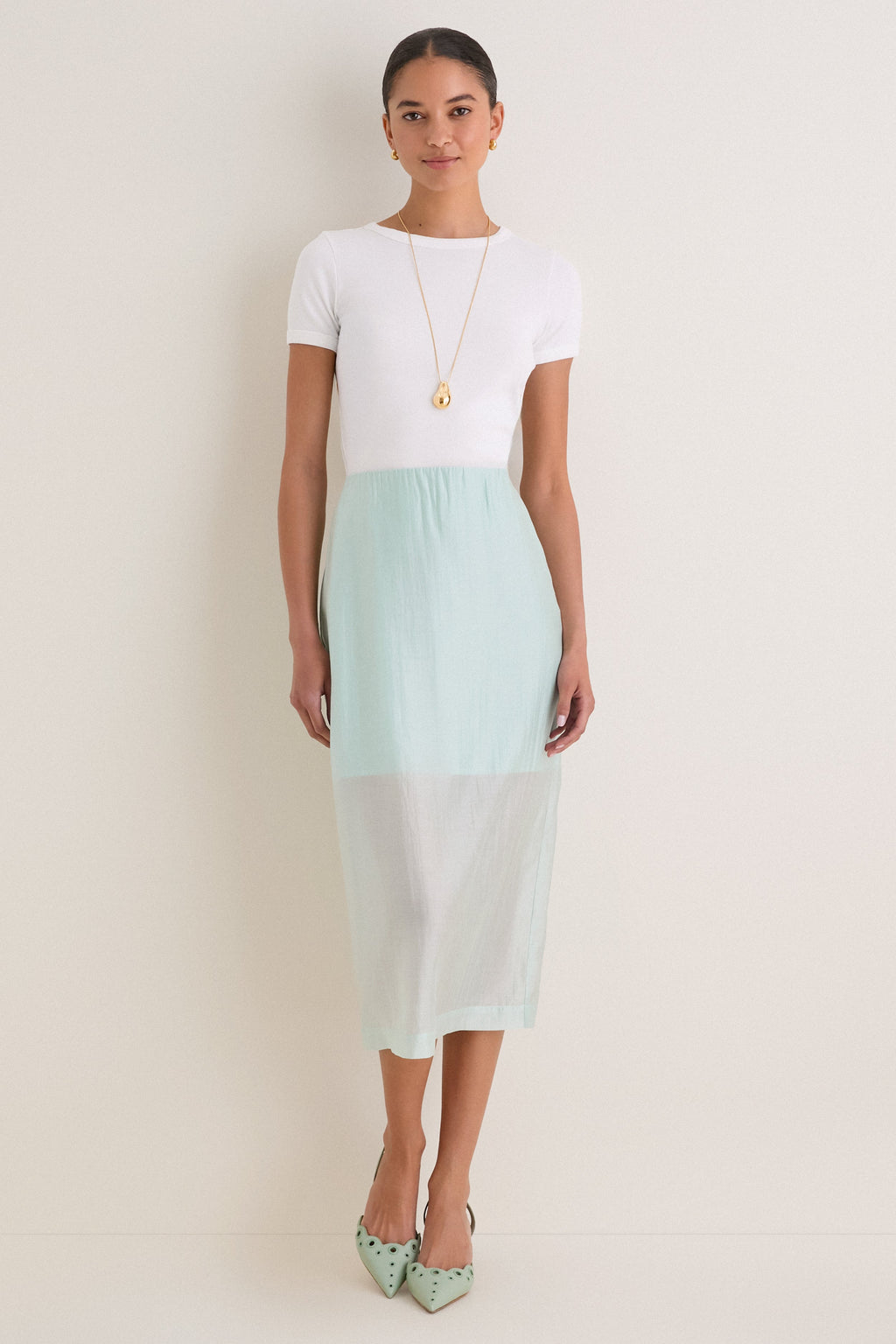 Mist Organza Christy Skirt