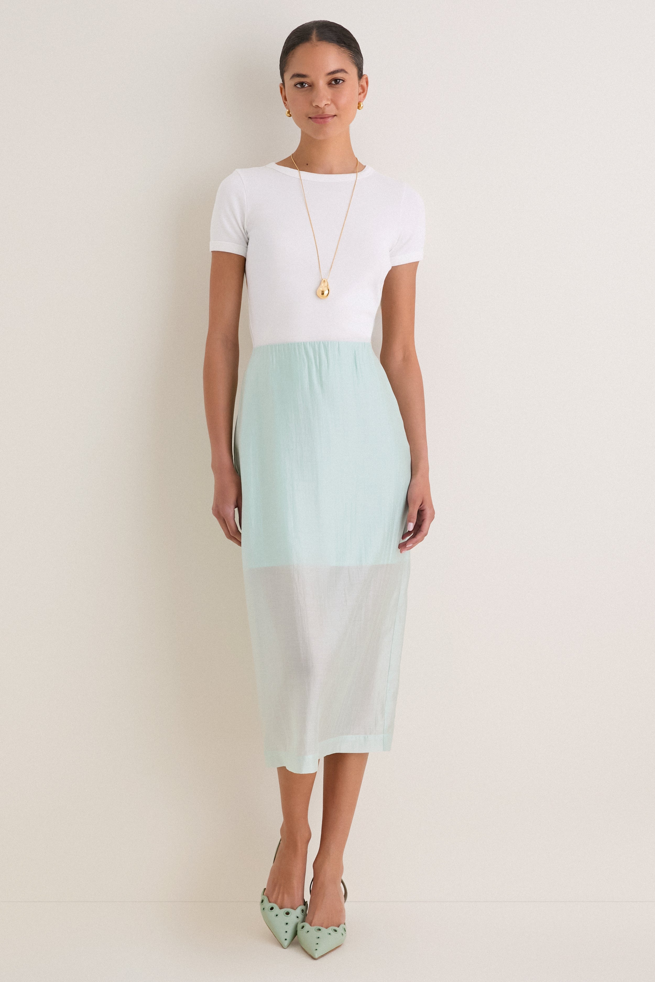 Mist Organza Christy Skirt