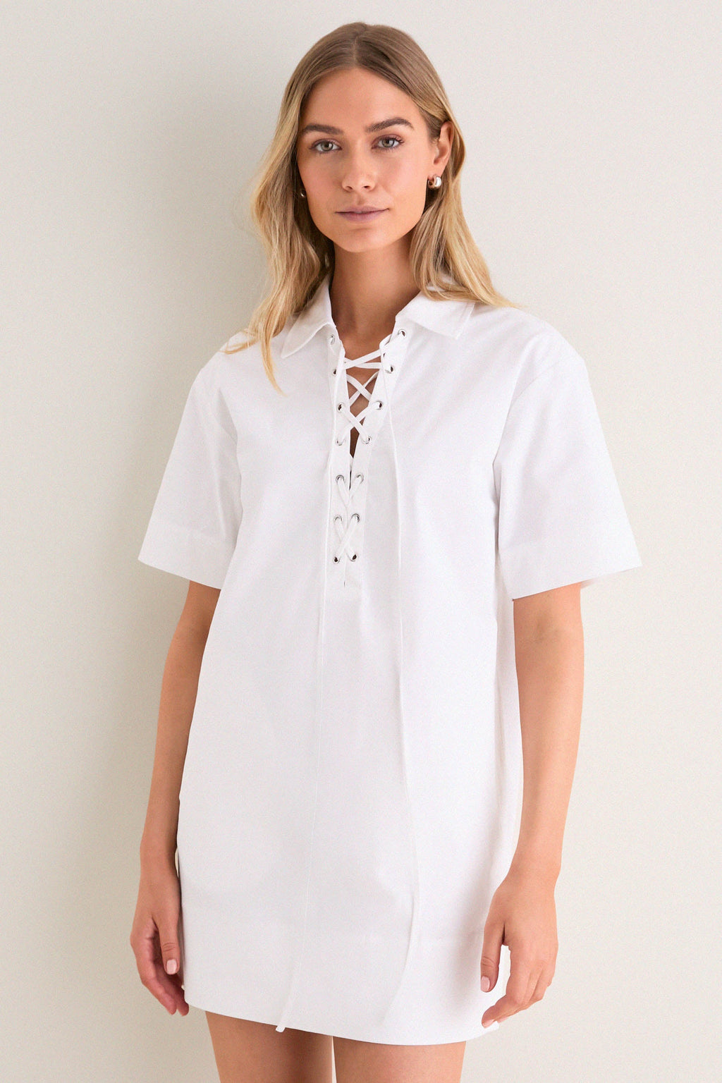 White Tove Dress