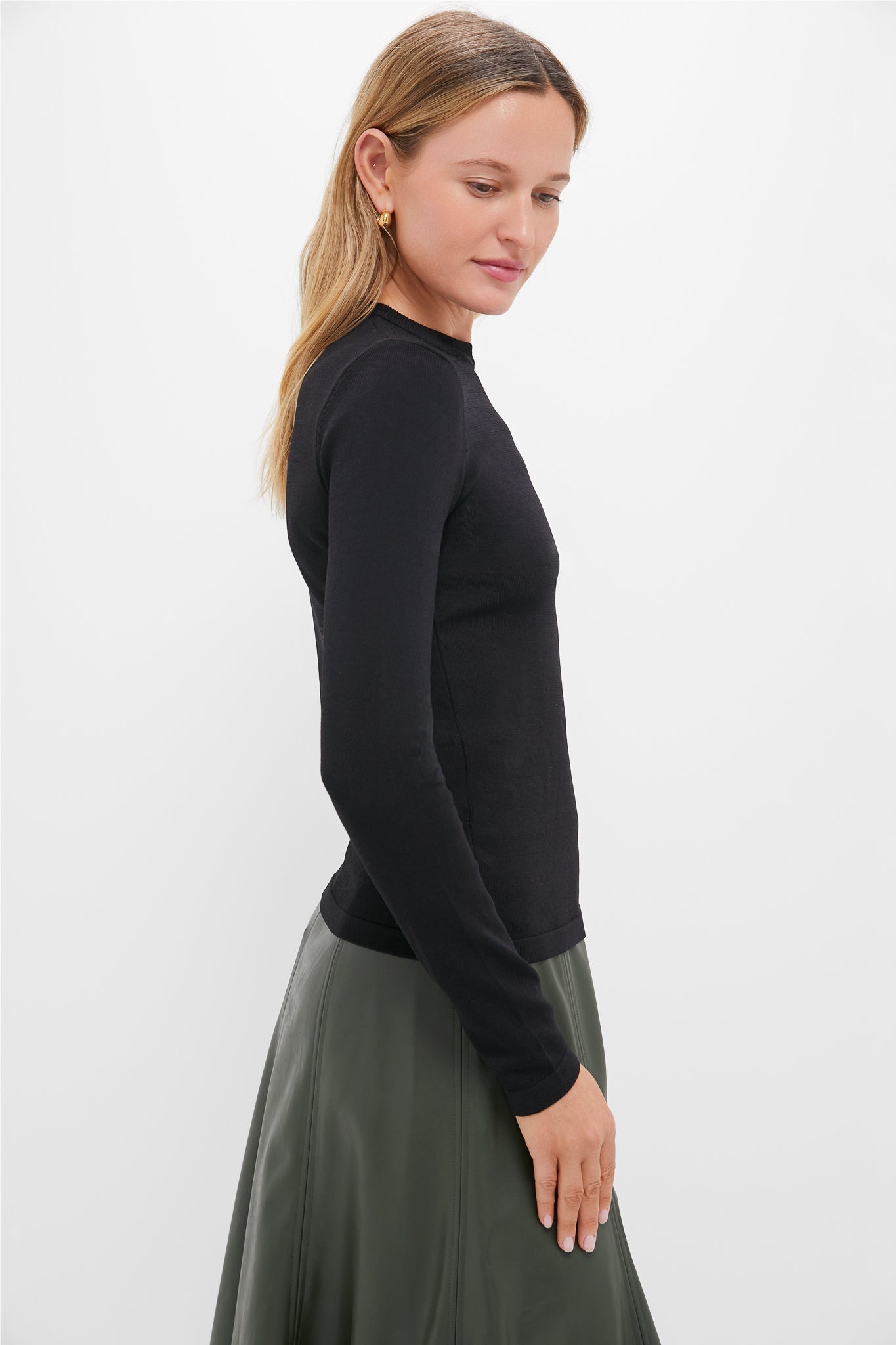 Black Knit Vanessa Top