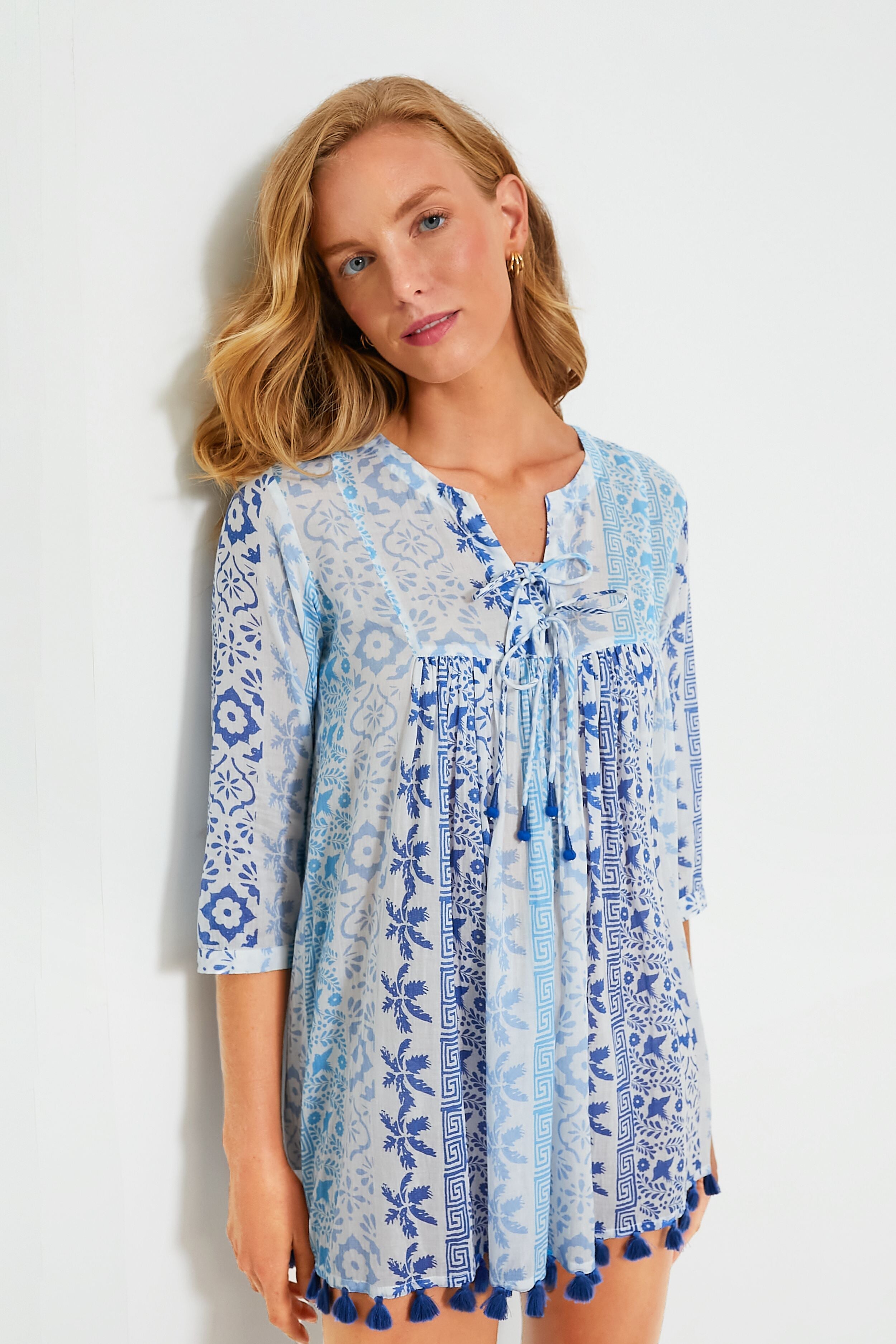 Blue Chichi Seychelles Short Tunic