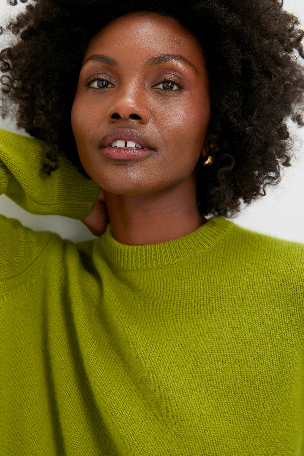 Woodbine Cashmere Boyfriend Bodie Crewneck