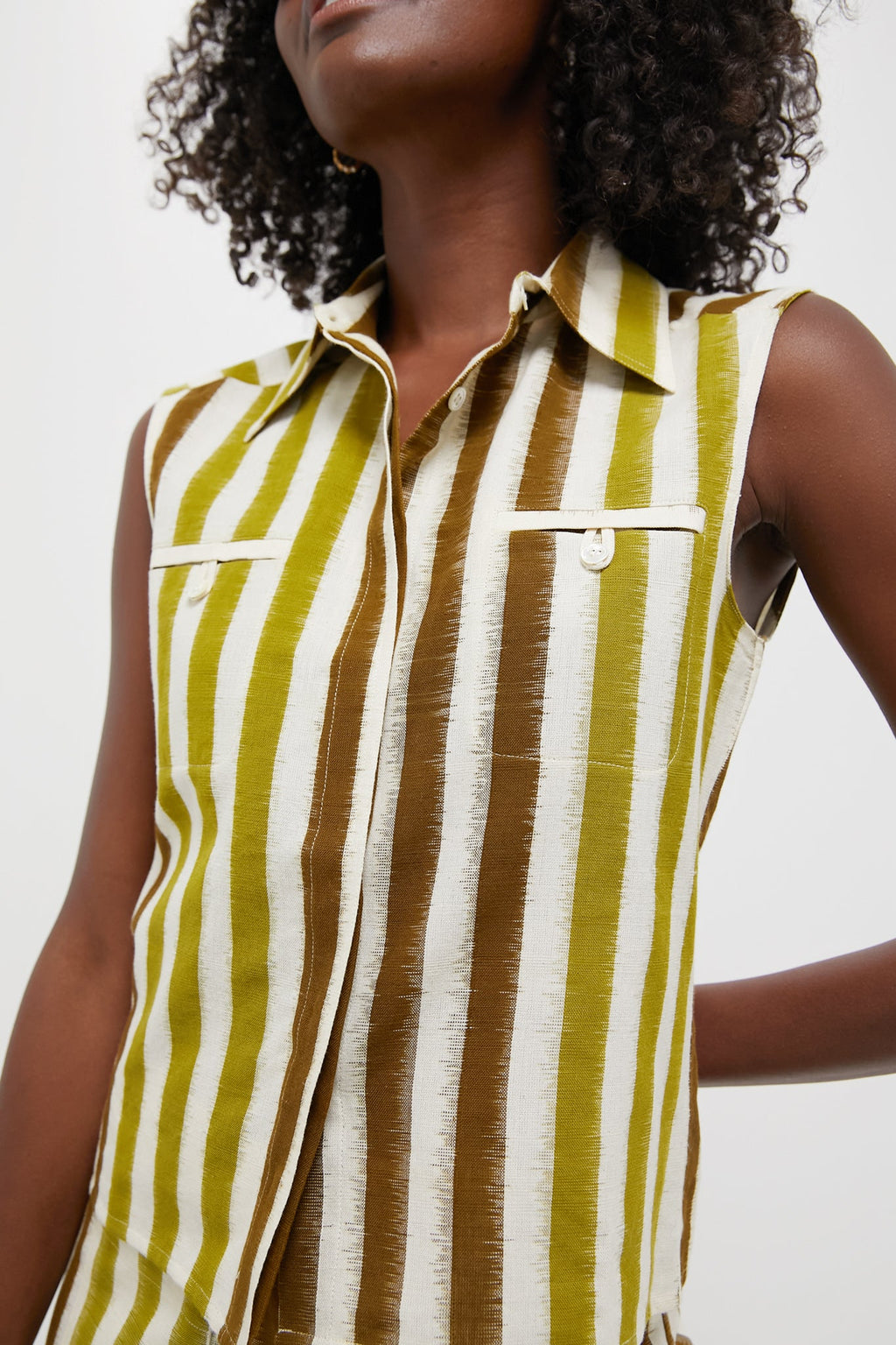 Kiwi Stripes Ylenia Top