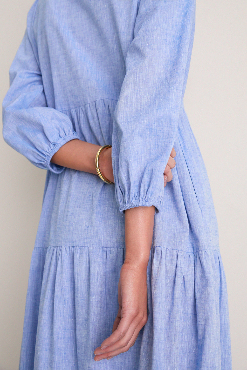 Chambray Mabel Maxi Dress