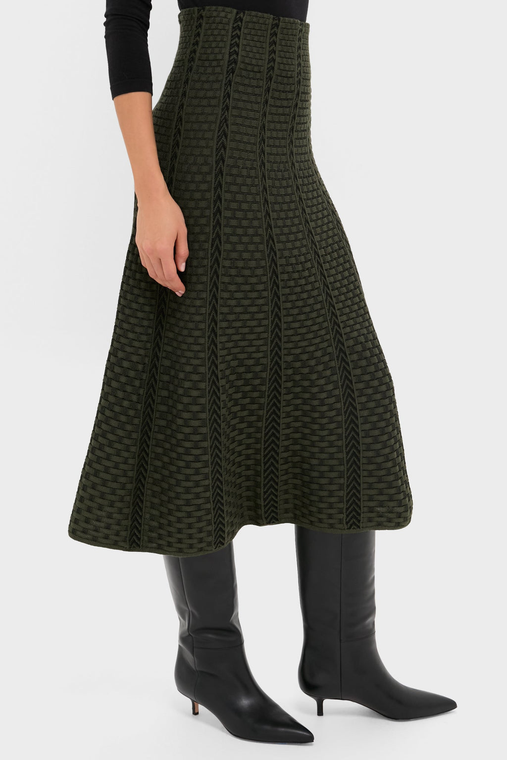 Khaki Alabama Skirt