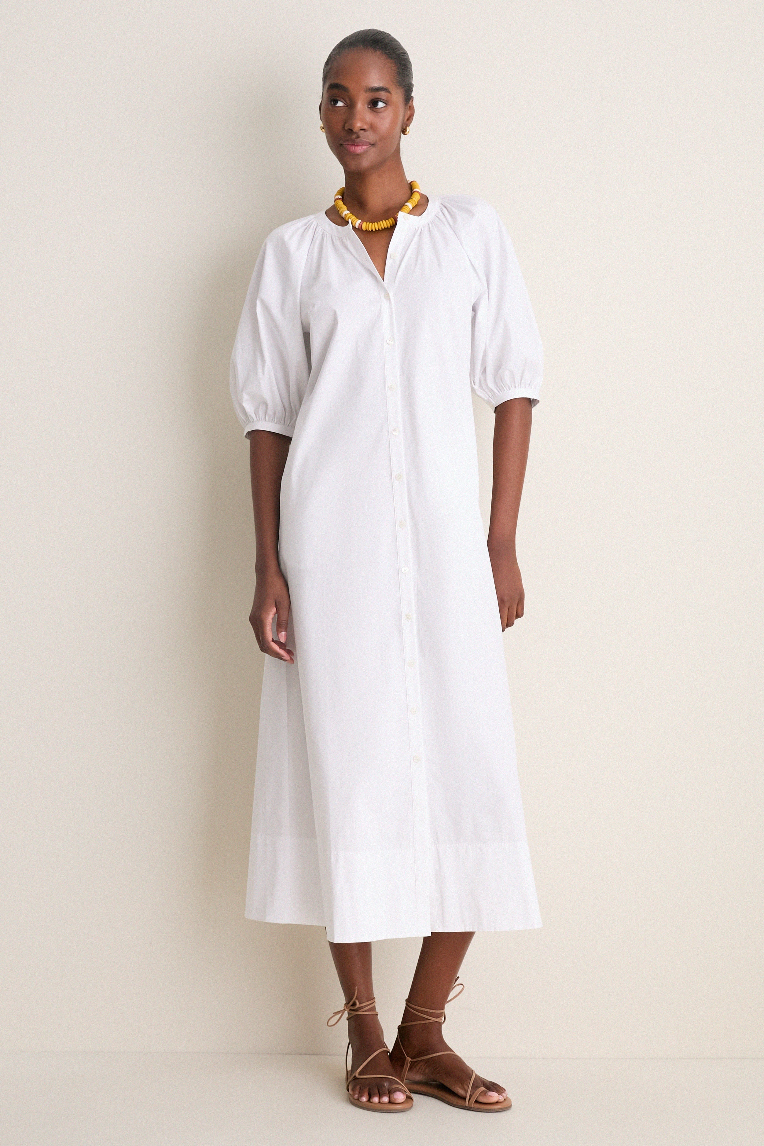 White Vincent Dress