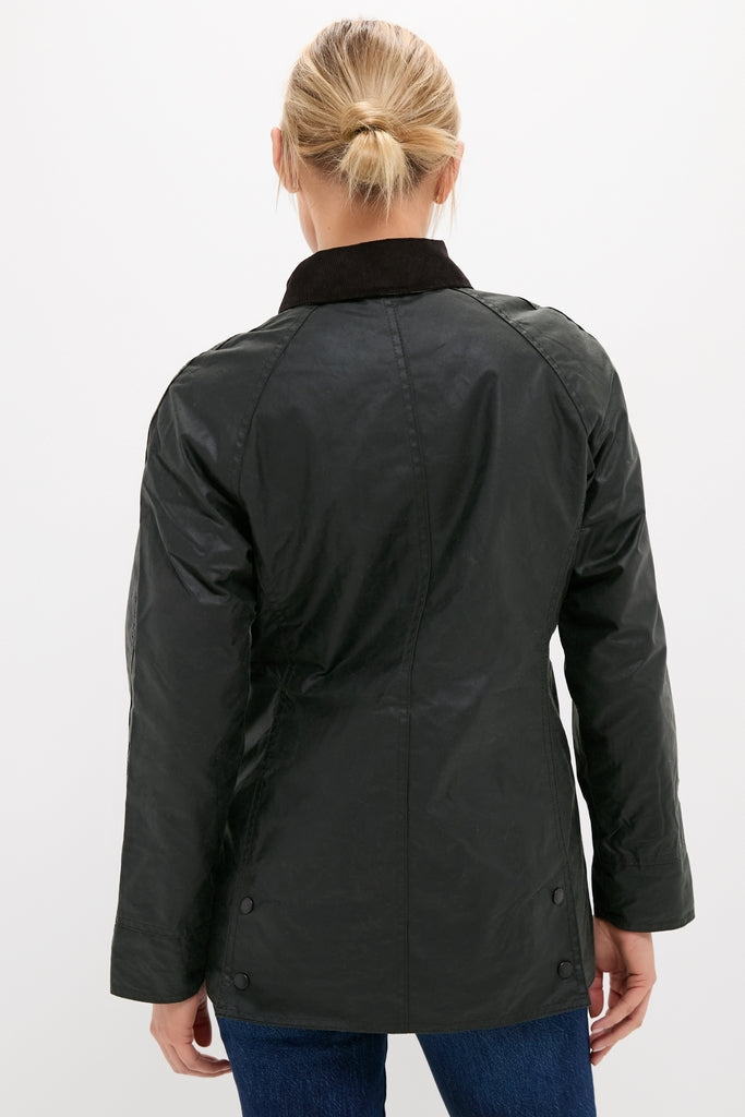 Sage Beadnell Wax Jacket