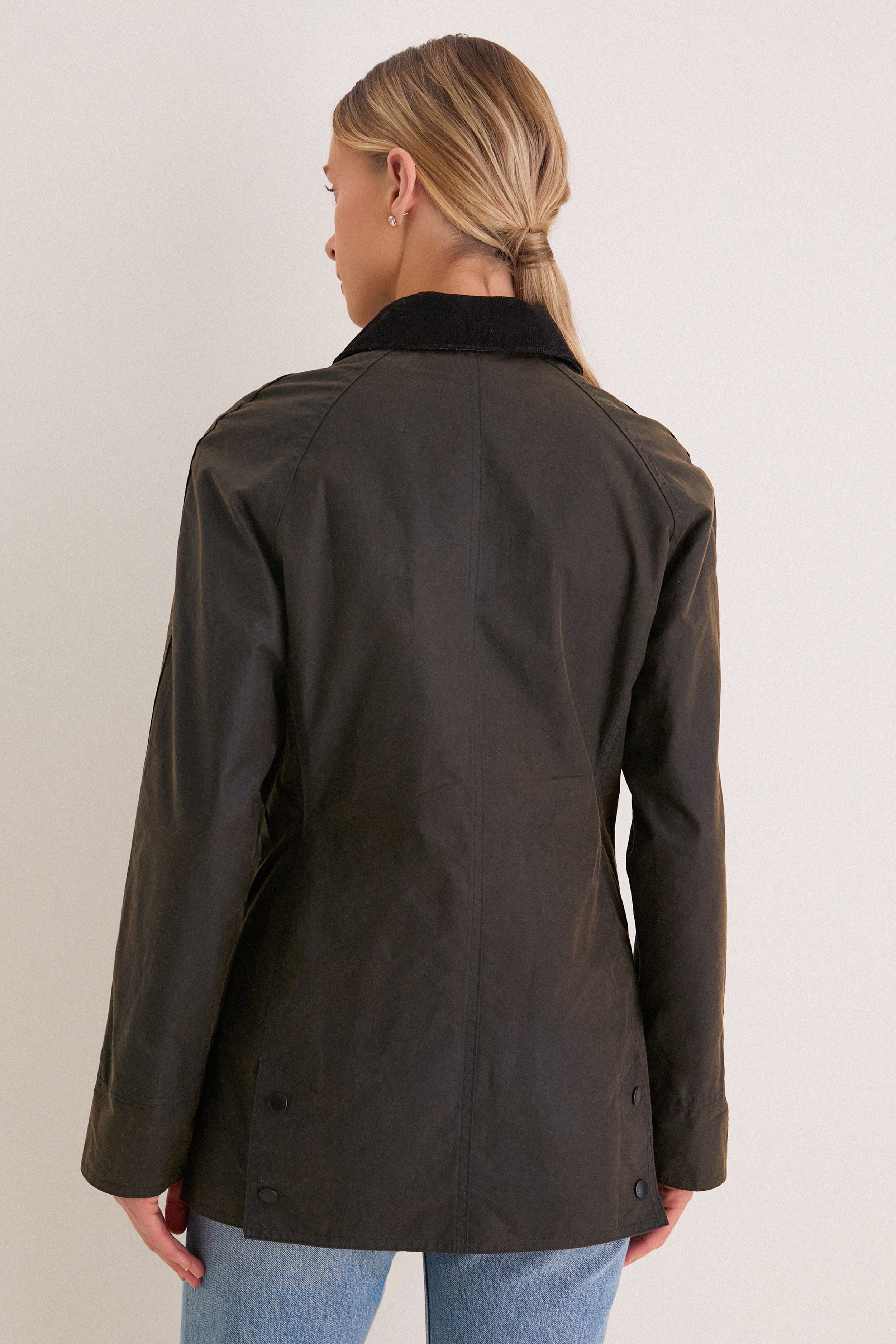 Classic Olive Beadnell Wax Jacket
