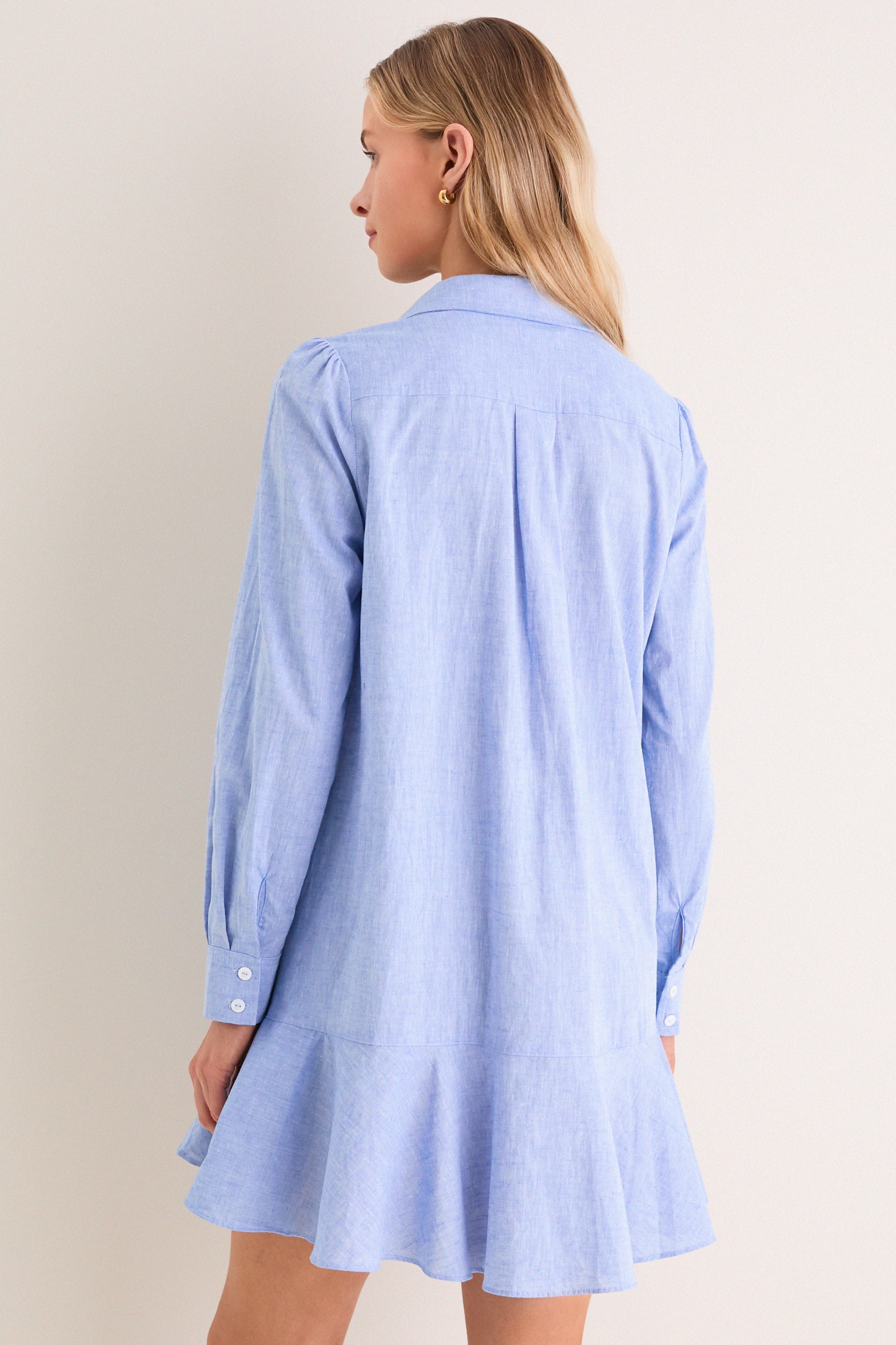 Chambray Callahan Shirt Dress