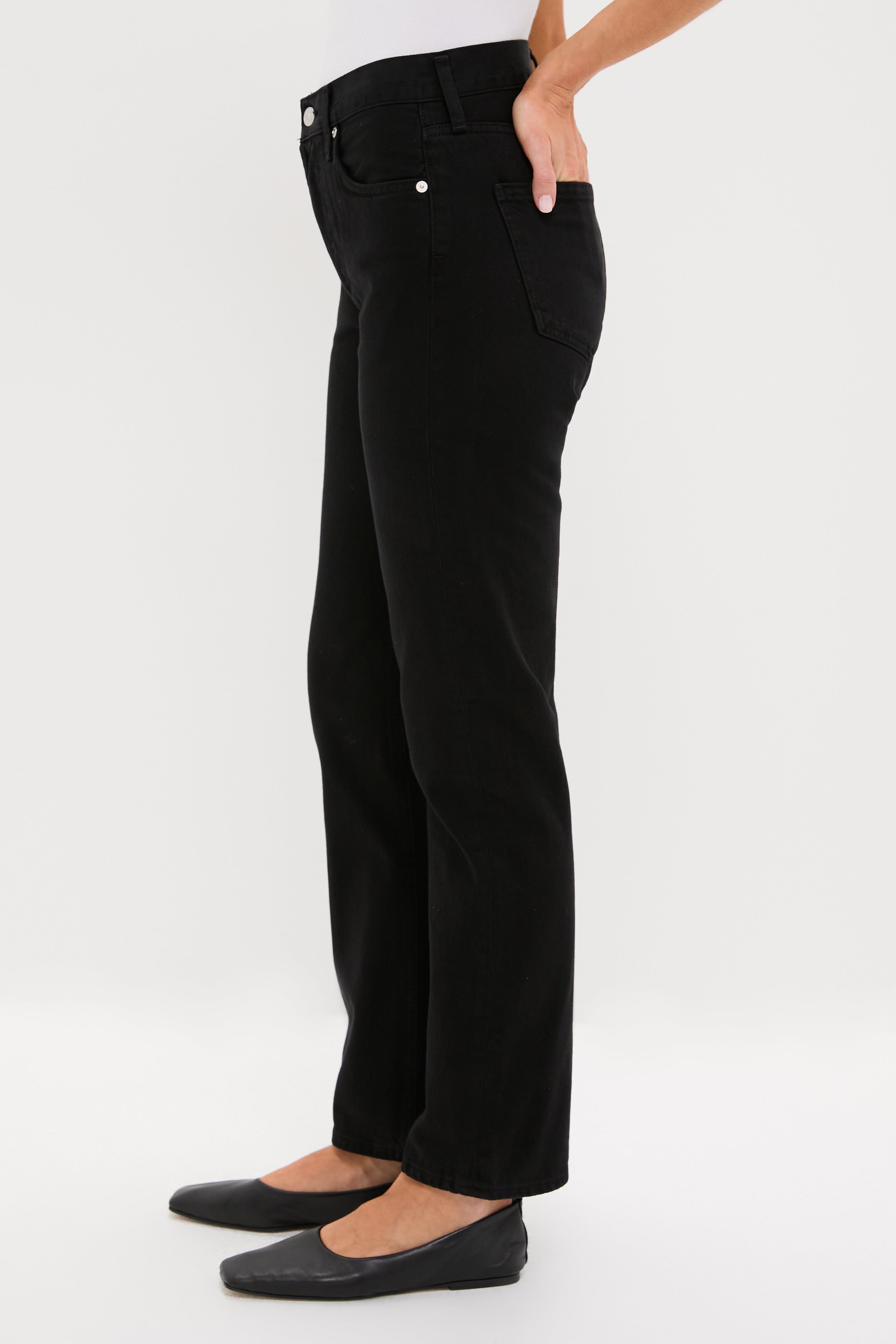 Solid Black Blaine Jean