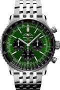 Breitling Navitimer B01 Chronograph 46 Steel Men's Watch AB0137241L1A1