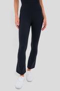 Black High Rise Compression Spandex Millie Yoga Pant