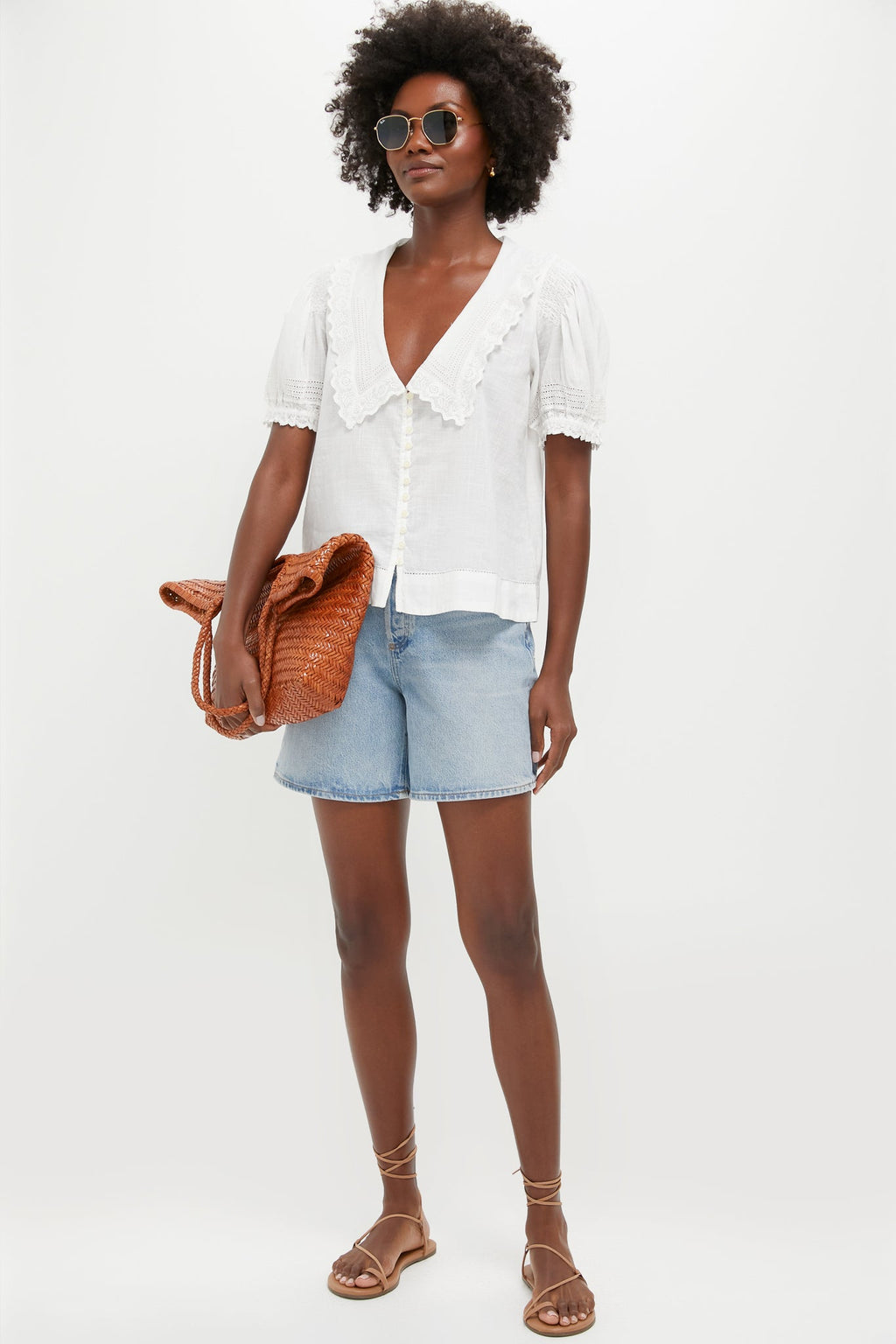 White The Manor Top