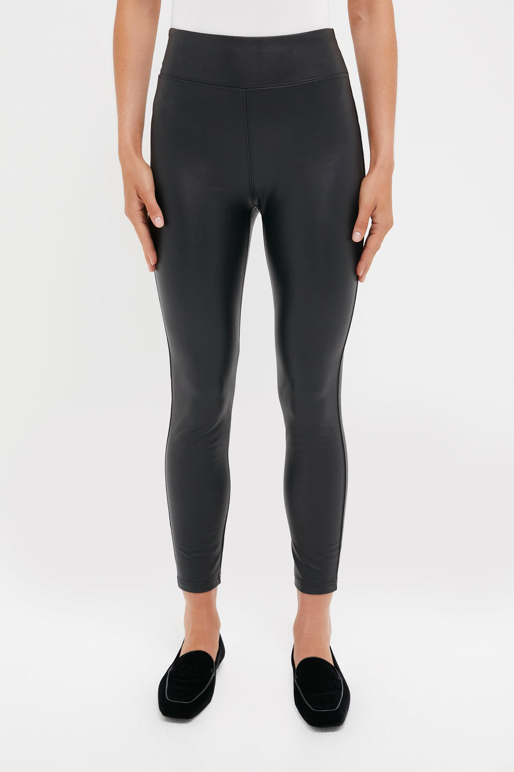 Black Leather Leggings
