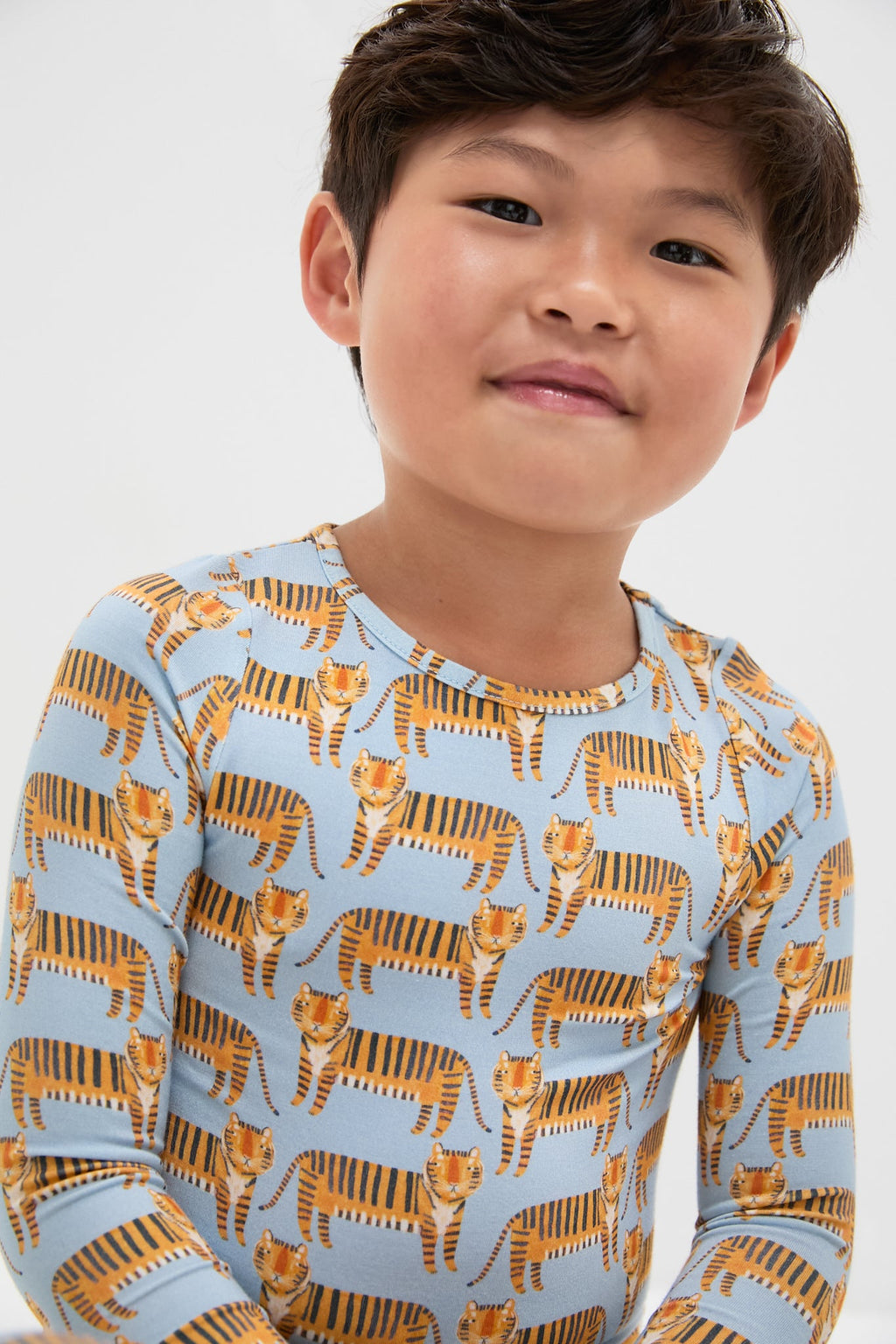 Tigers Kids Bamboo Pj Set