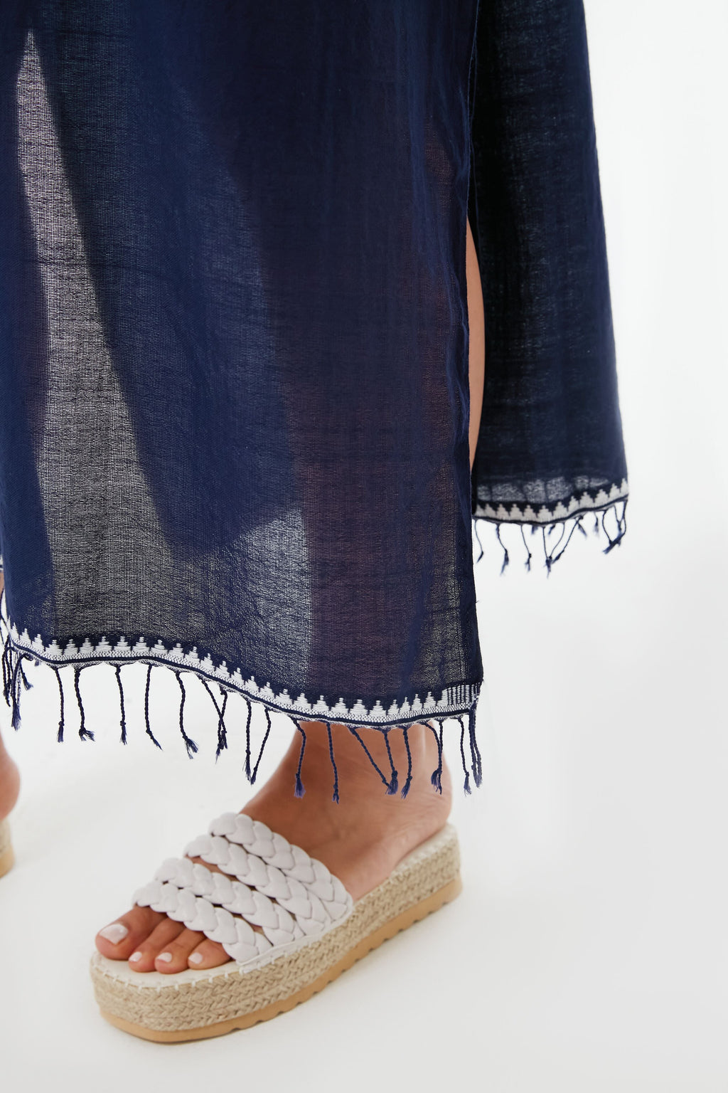 Navy Nunu Classic Caftan