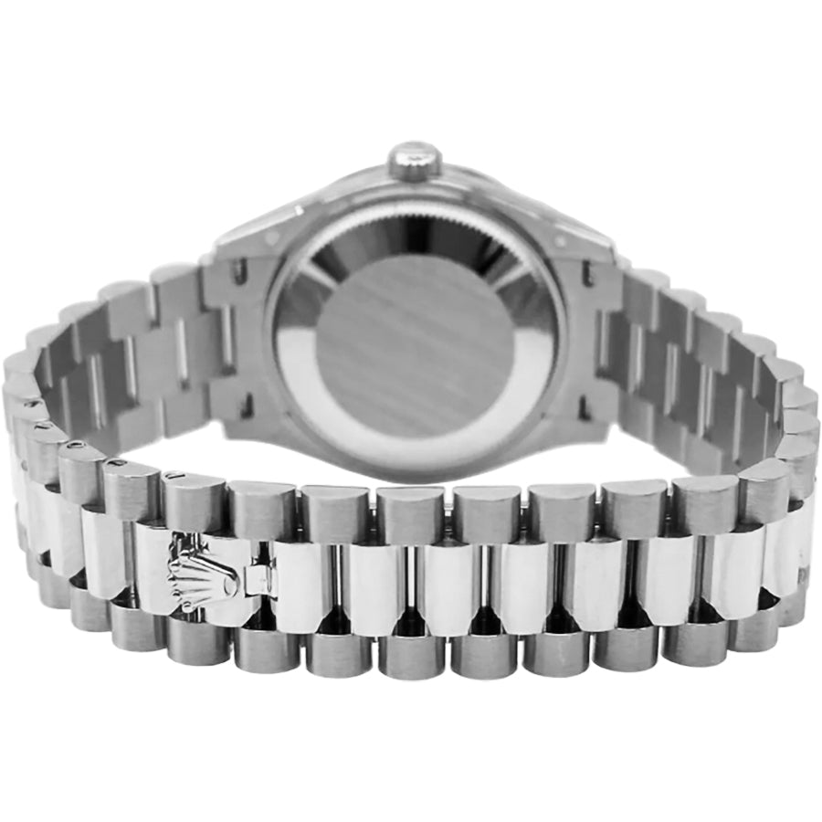 Rolex Lady-Datejust 26 White Roman Numeral Gold Women's Watch 179239