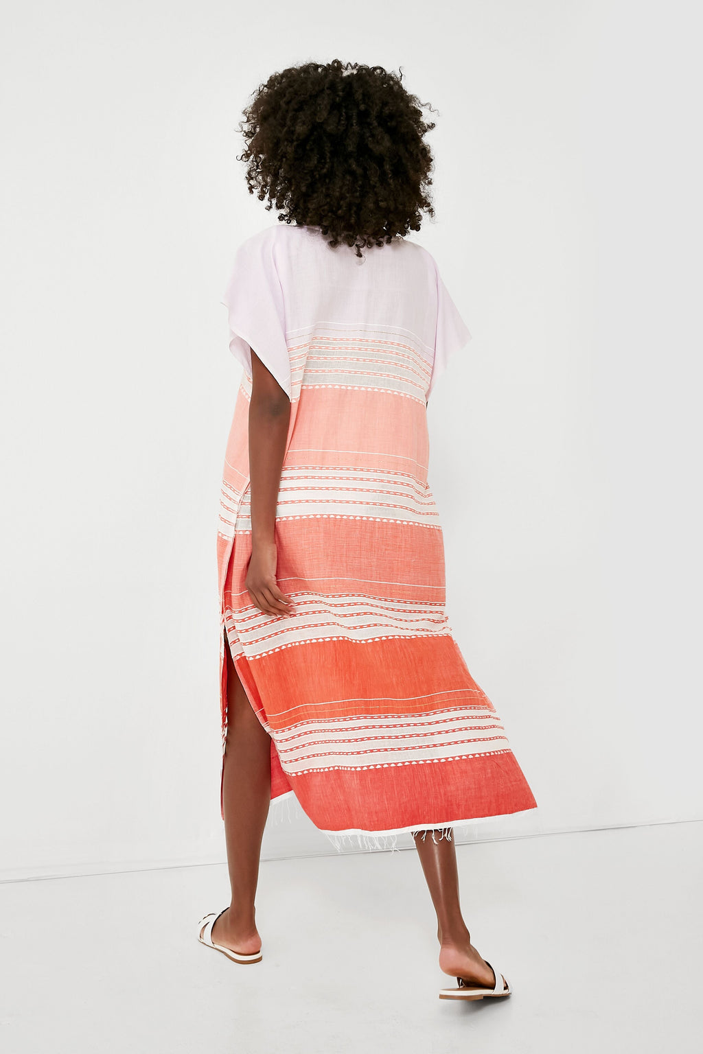 Tangerine Eshal Classic Caftan