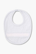 Blue Hand Smocked Bib