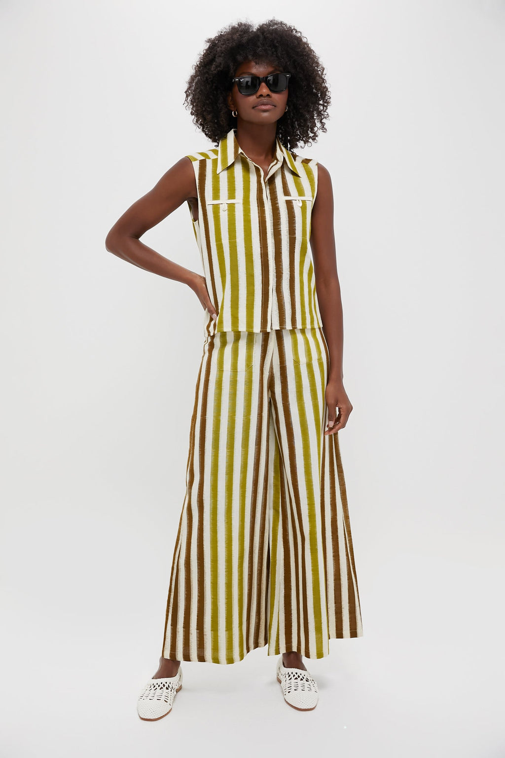 Kiwi Stripes Ylenia Top