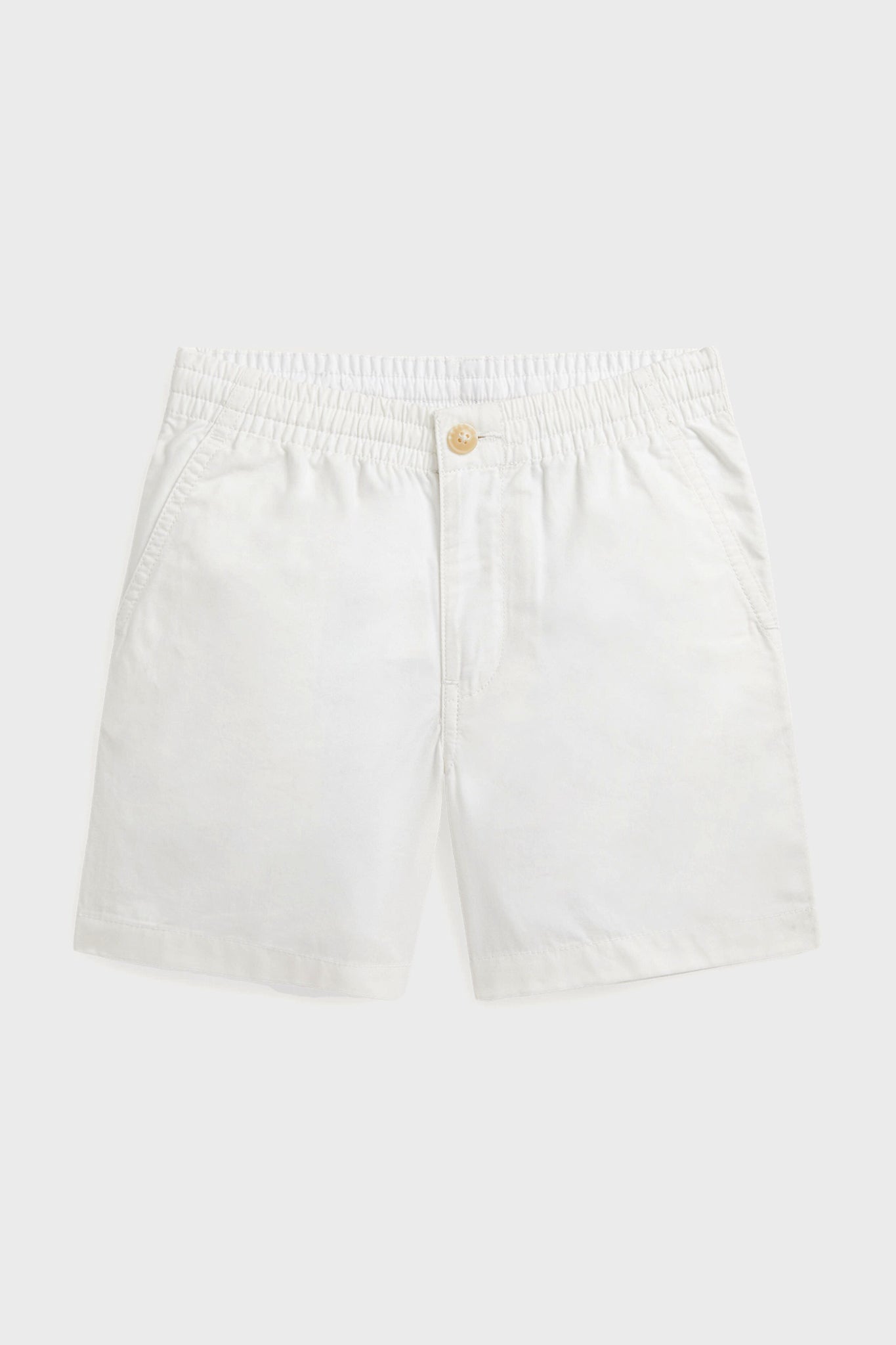 Deckwash White Parachute Twill Relaxed Fit Easy Short