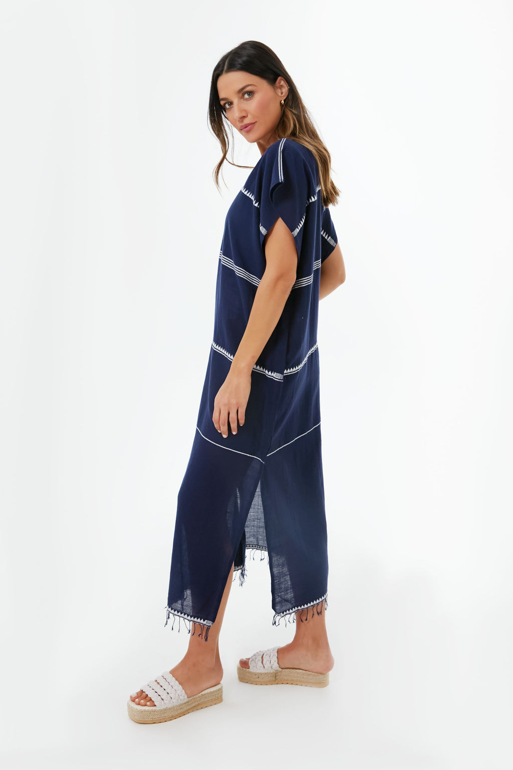 Navy Nunu Classic Caftan