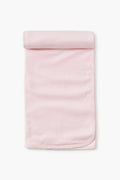 Pink Stripe Classic Rib Blanket
