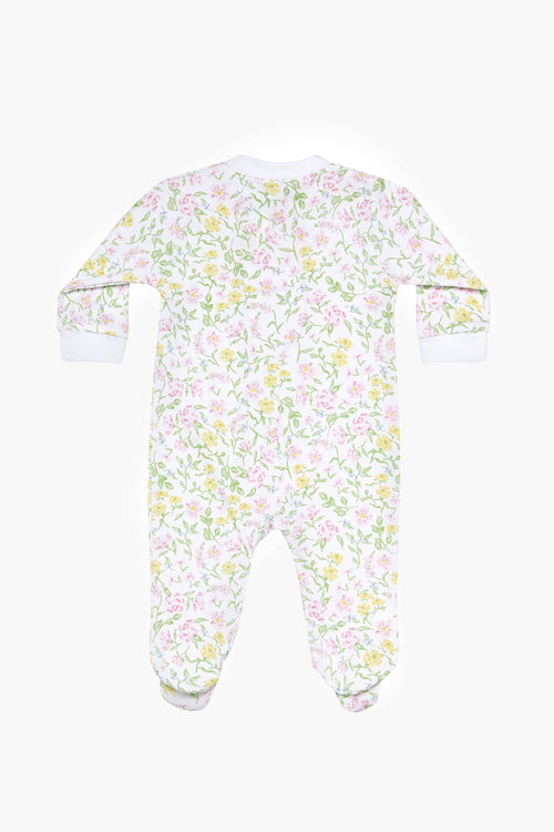 Berry Wildflowers Zipper Footie
