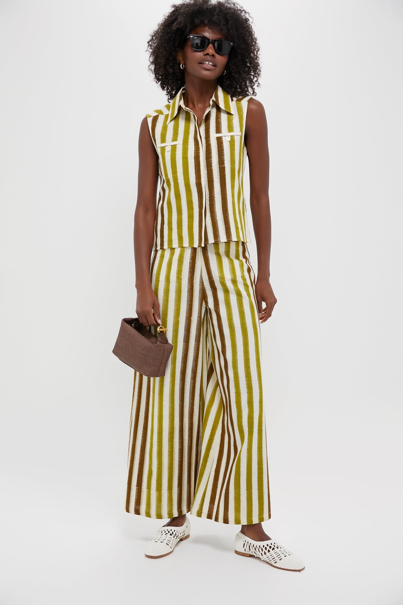 Kiwi Stripes Ylenia Top