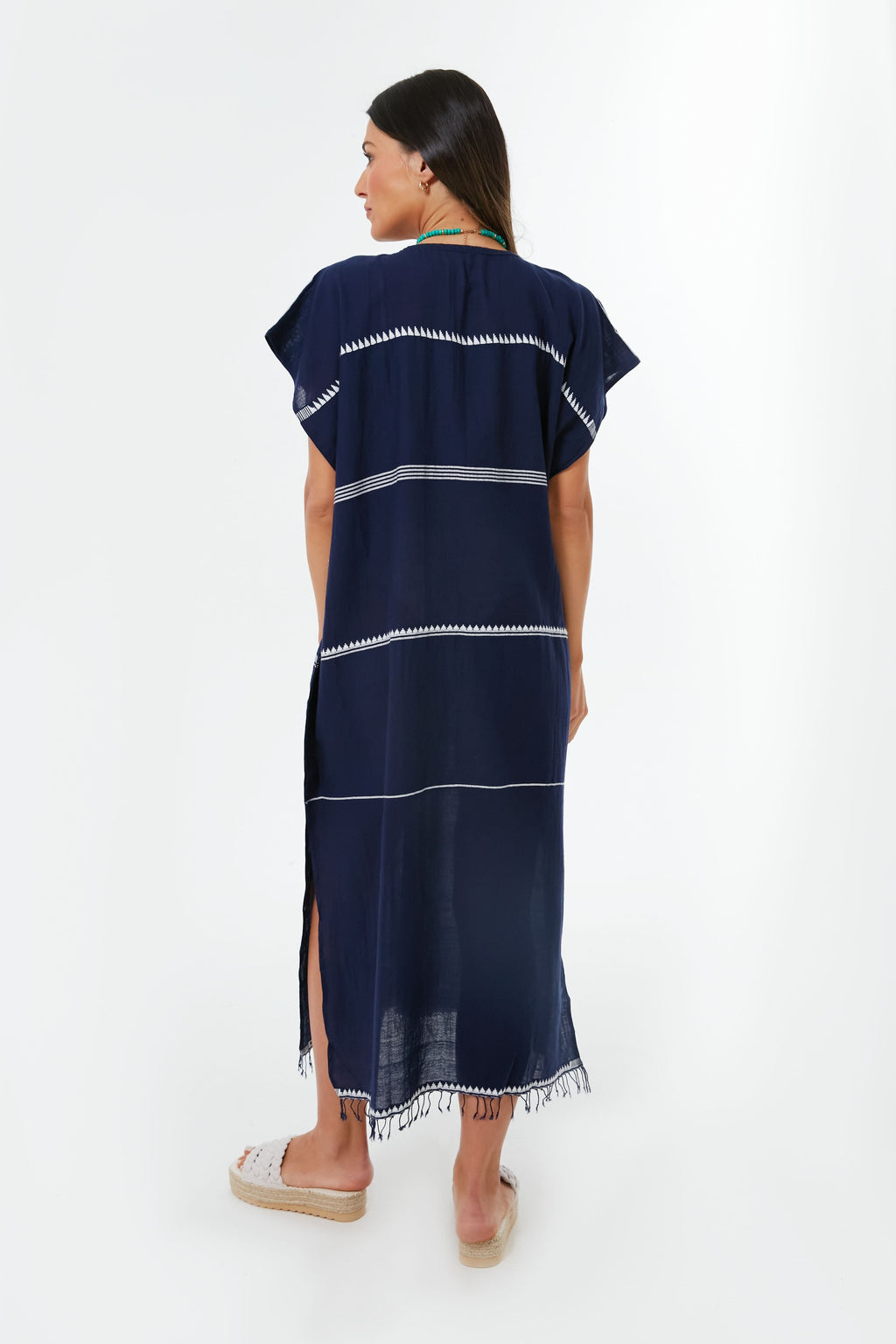 Navy Nunu Classic Caftan