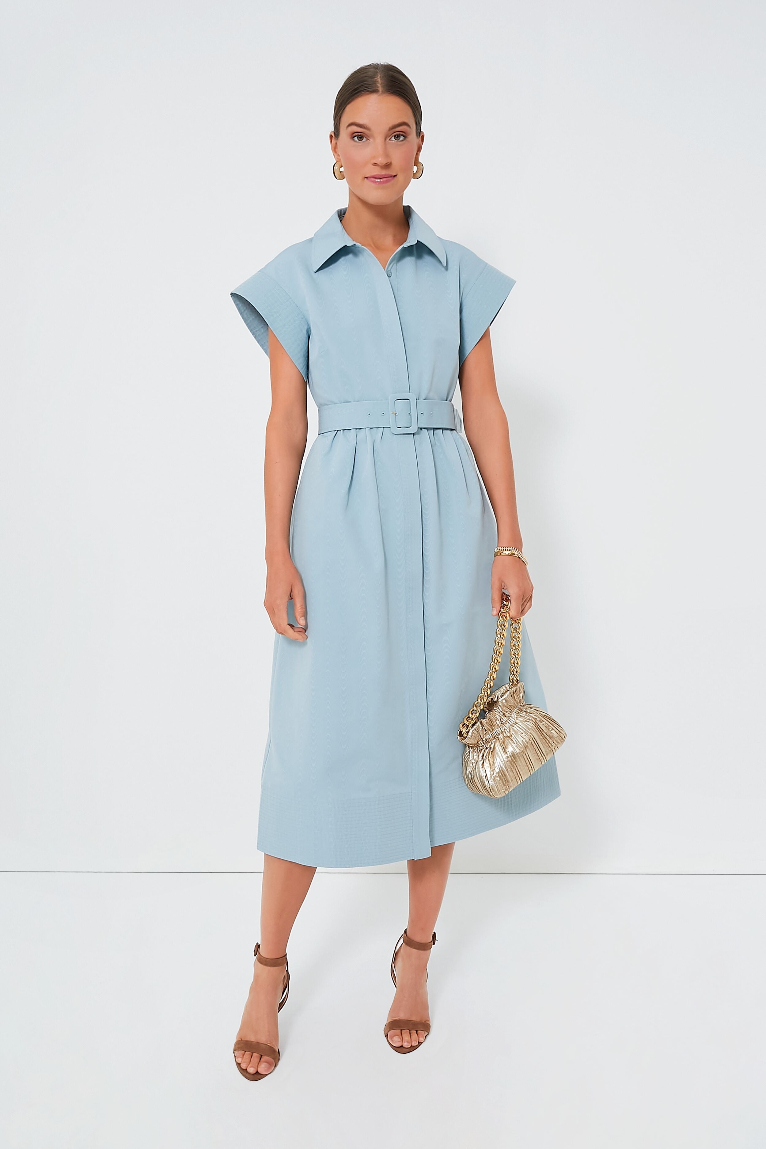 Slate Blue Chloe Dress