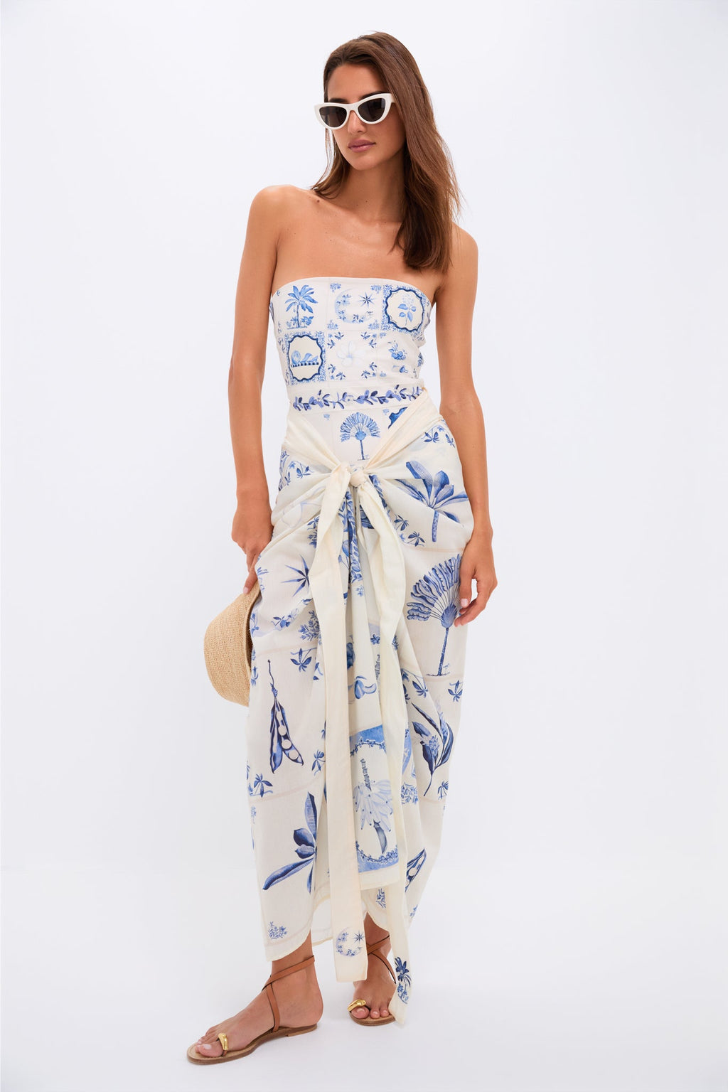 Wild Lavanda Midi Pareo