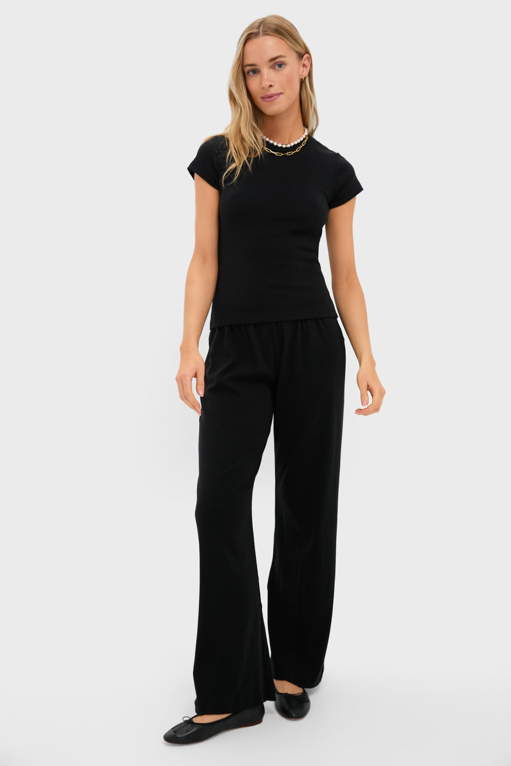 Black Nando Slim Fit Tee