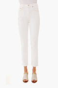 Untitled Wilder Mid Rise Comfort Straight Jean