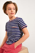 Navy Stripe Willie T-Shirt