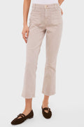 Biscuit Noya High Rise Patch Pocket Slim Flare