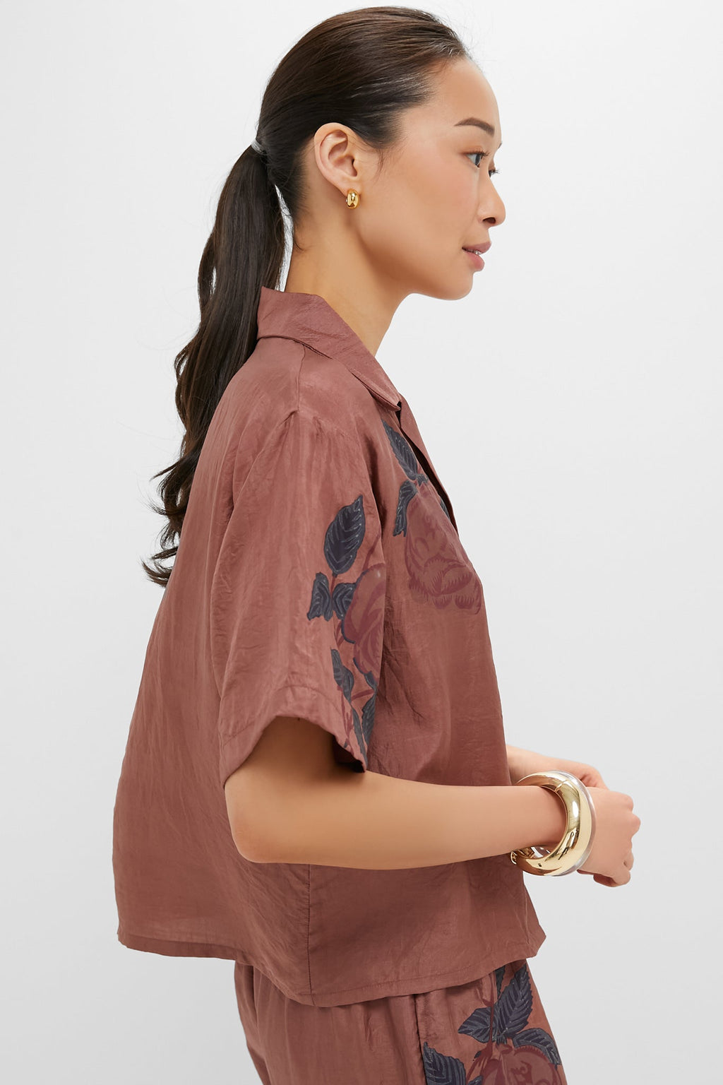 Stevie Mauvewood Rose Shirt