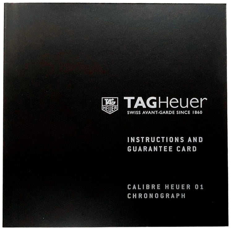 Tag Heuer Carrera Black Dial Automatic Chronograph Men's Watch CAR201V.FT6046