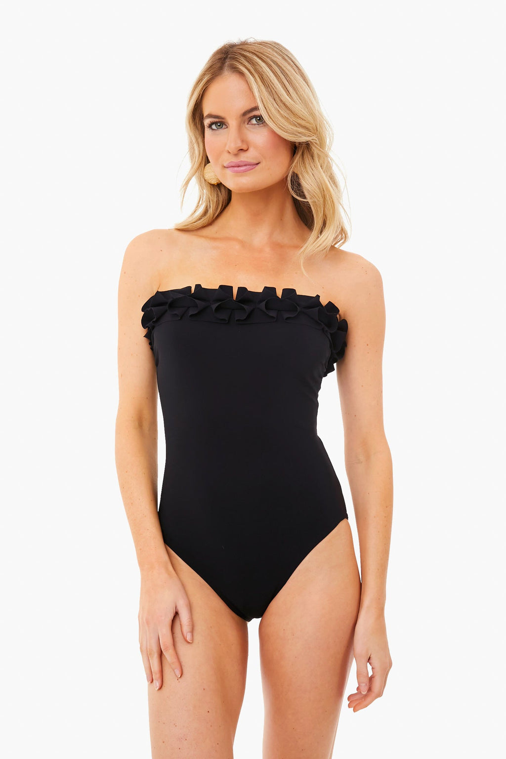 Black Ellery Bandeau One Piece