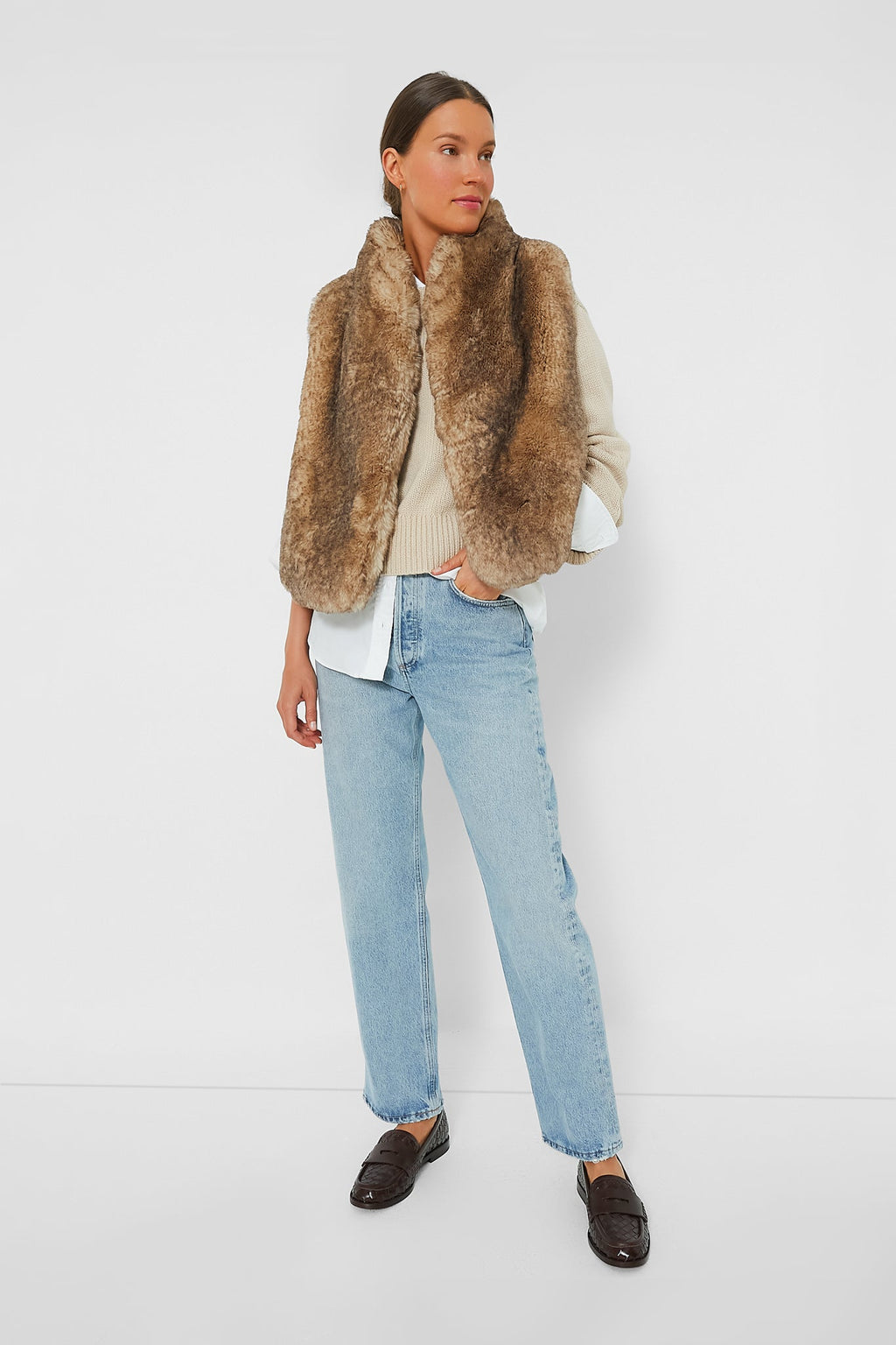 Greige Marcello Vest