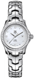 Tag Heuer Link 27mm Steel Diamonds Women's Watch WJF1318.BA0572