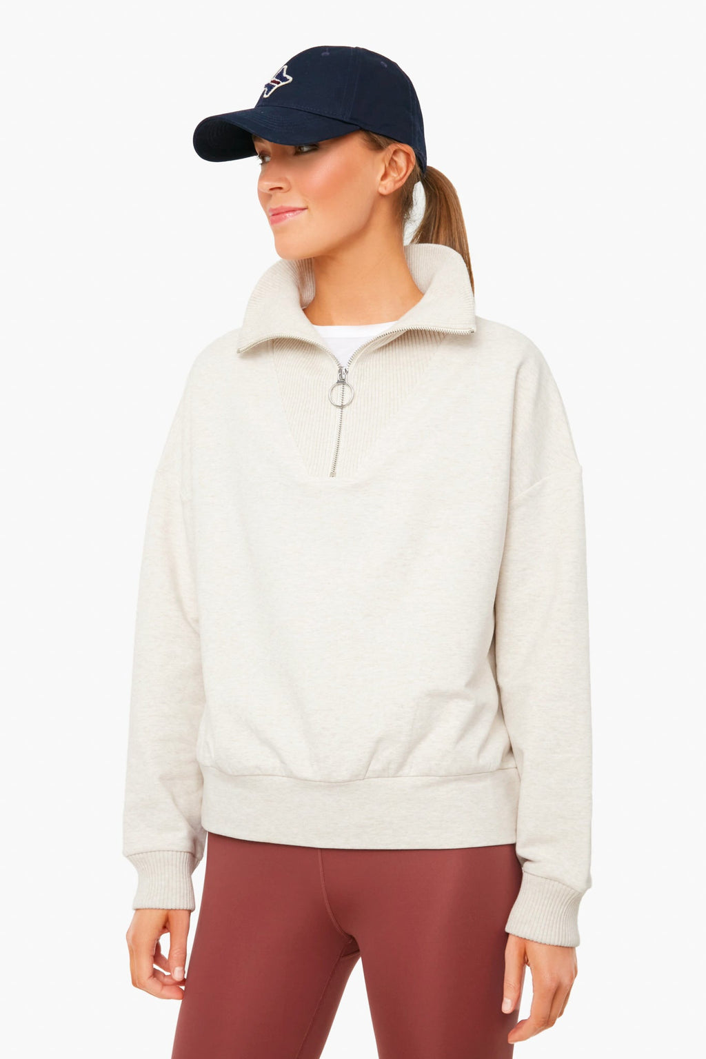 Ivory Marl Miller Sweat