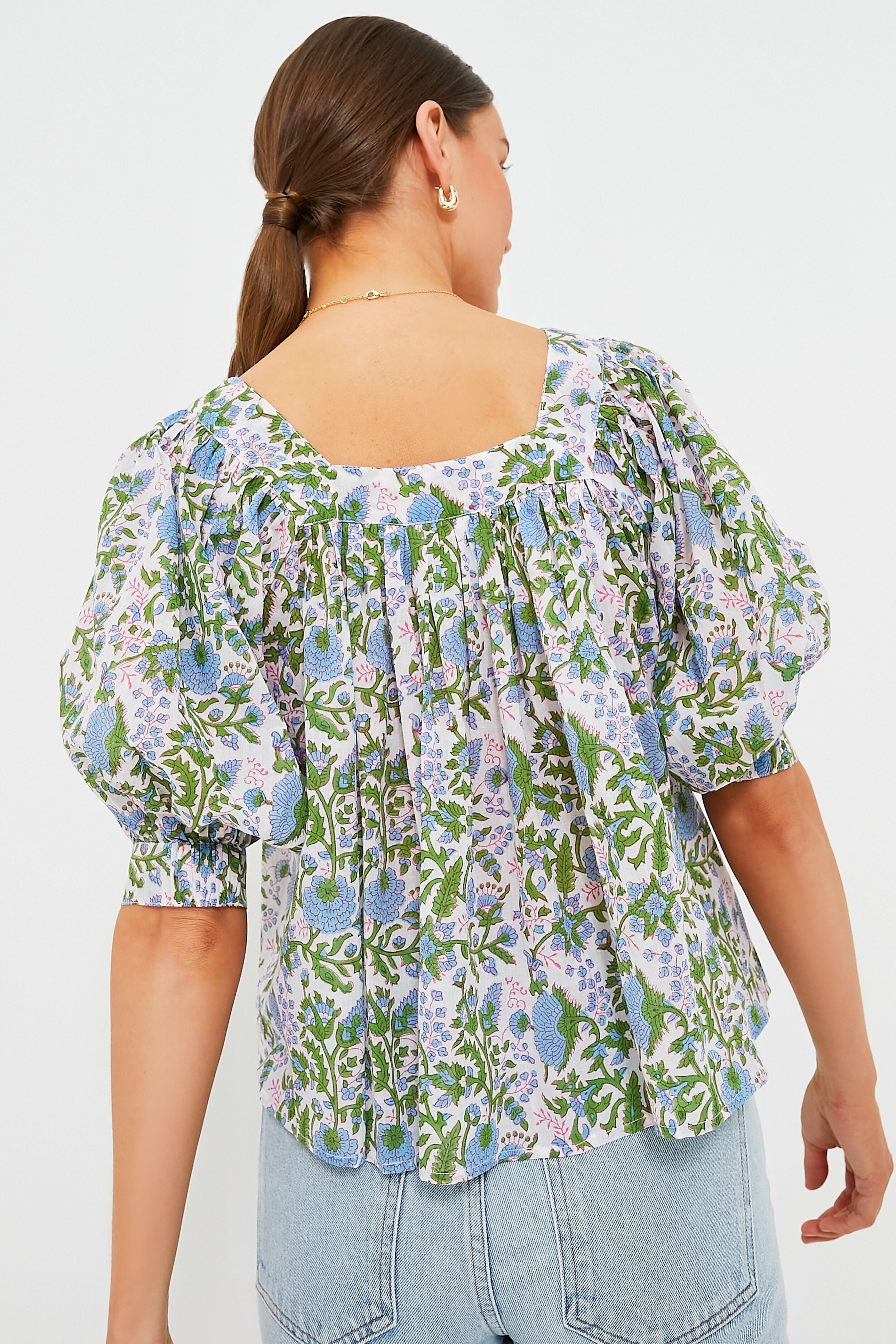 Cornflower Blue Viti Top