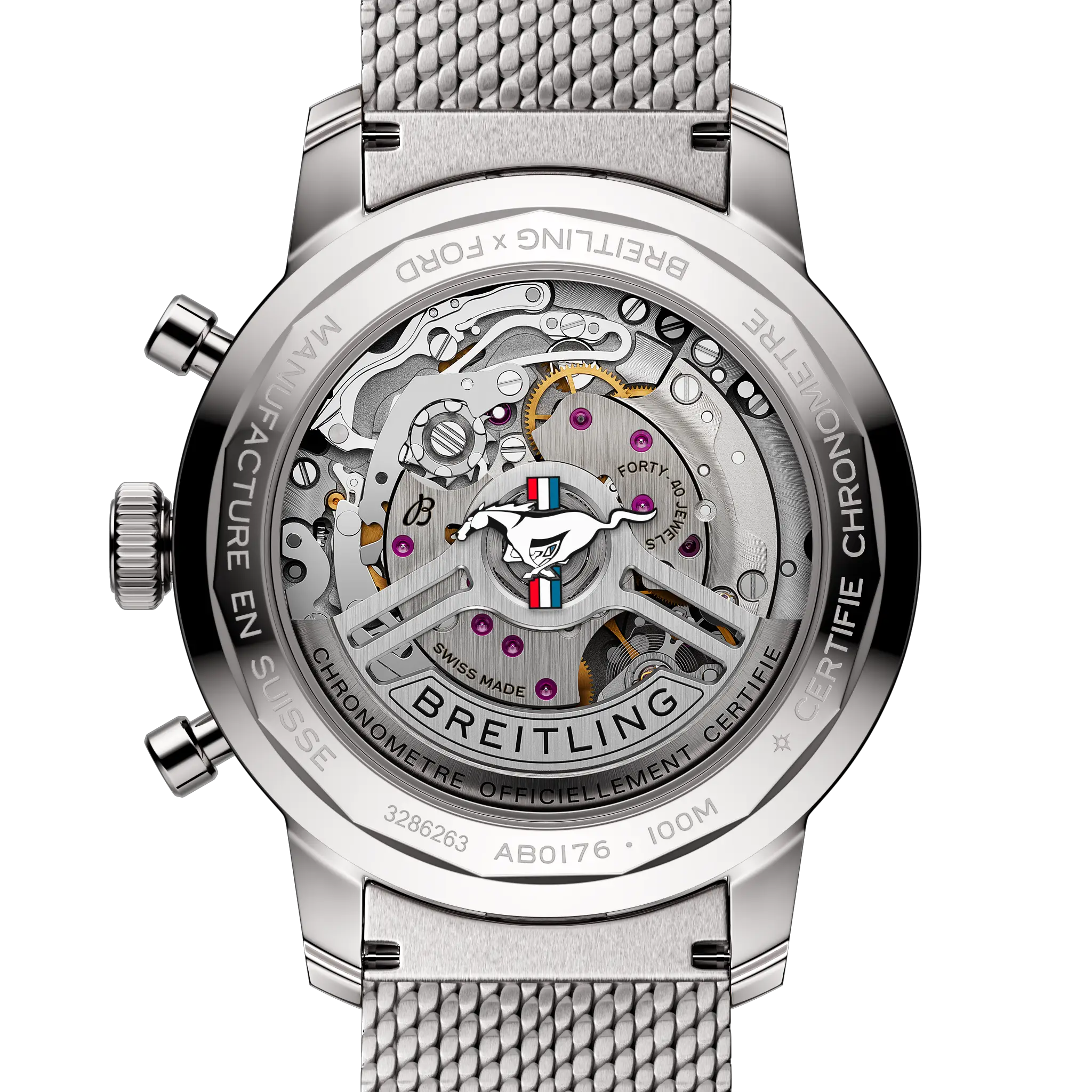Breitling Top Time B01 Ford Mustang Automatic Men's Watch AB01762A1L1A1