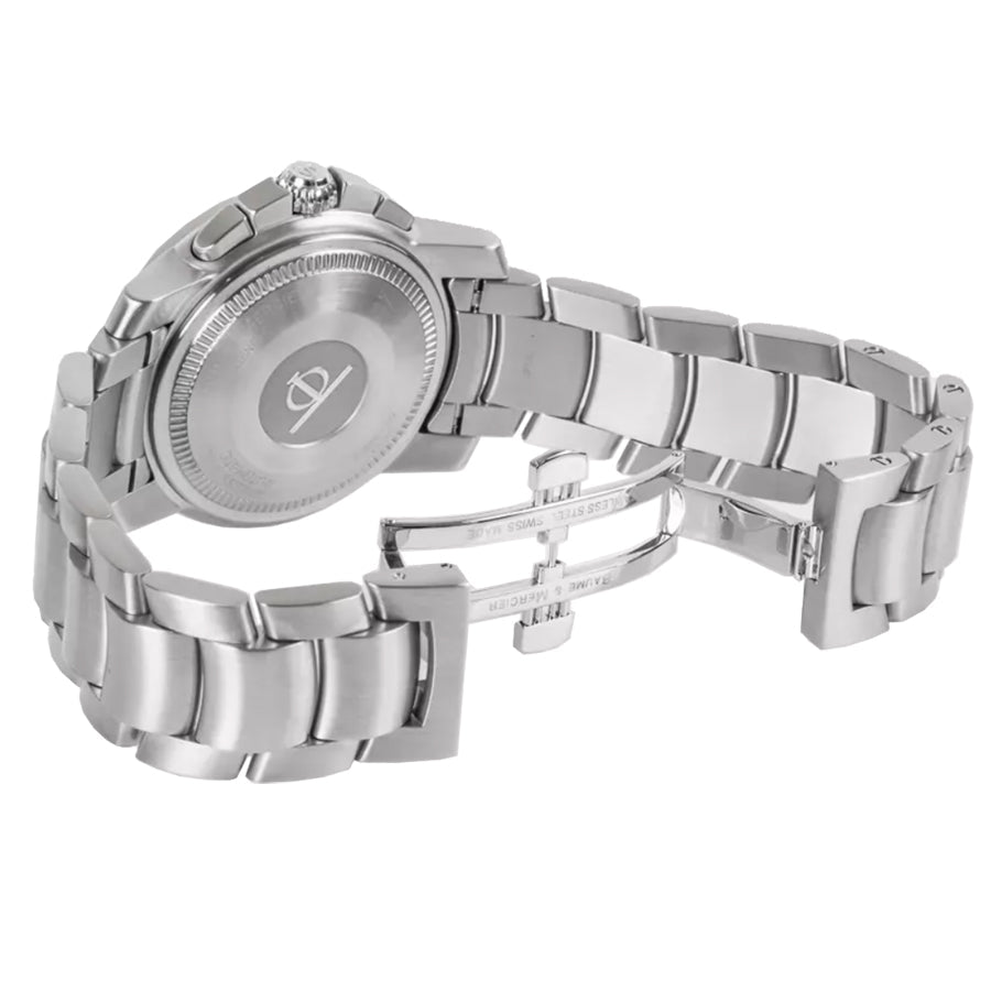 Baume & Mercier Capeland S Silver Dial Chronograph Men's Watch 8113